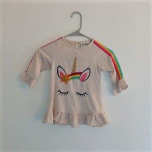 Girls Unicorn top